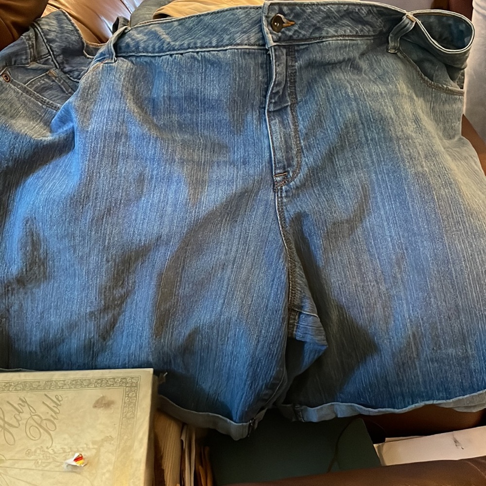 Sonoma Blue Jean Bermuda Shorts Size 24w - Picture 2 of 2